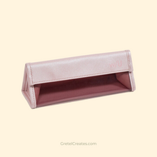 Load image into Gallery viewer, Nakabayashi Pyramid Pencil Case (Color: Pink)