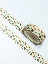Load image into Gallery viewer, Gretel Creates Stationery Design Washi Tape With Gold Foil Detailing