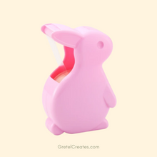 Load image into Gallery viewer, Pastel Rabbit Washi Tape Dispenser, Kawaii Washi Tape Holder (Colour: Pastel Pink)
