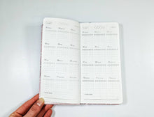 Load image into Gallery viewer, Undated Weekly Planner, Hard backed Weekly Planner, Japanese Weekly Planner