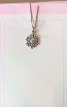 Load image into Gallery viewer, Minimal Silver Planner Dangle Jewellery, Silver Sunflower Planner Charm