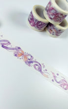 Load image into Gallery viewer, Purple Bows Washi Tape