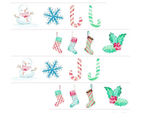 Christmas Decorations Washi Tape