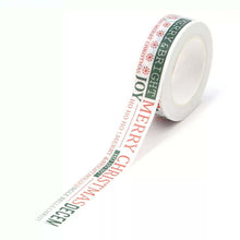 Load image into Gallery viewer, Christmas Phrases Washi Tape