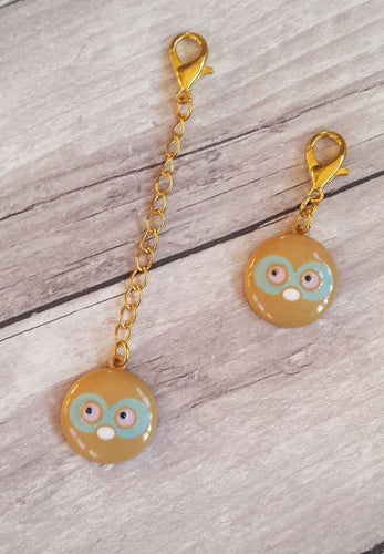 Sloth Planner Charm// Sloth Travellers Notebook Charm// Sloth Stitch Marker