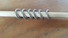 Load image into Gallery viewer, Snaggless Tibetan Silver Stitch Markers