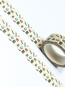 Gretel Creates Stationery Design Washi Tape With Gold Foil Detailing