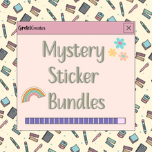 Load image into Gallery viewer, Vertical Planner &amp; Journaling Sticker Grab Bag - March Madness