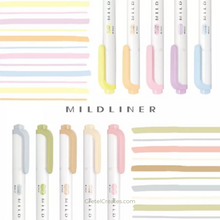 Load image into Gallery viewer, New 2022 Colours - Zebra Mildliner Individual Dual Tipped Highlighter