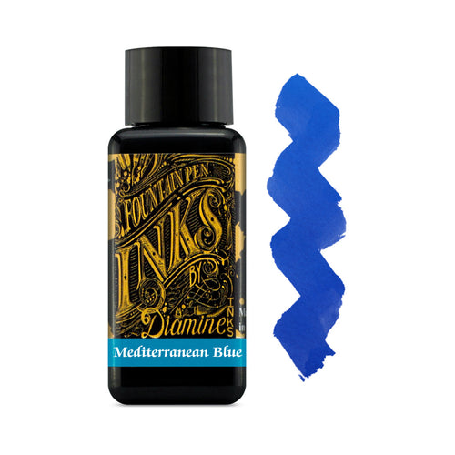 Mediterranean Blue Diamine Ink - 30ml