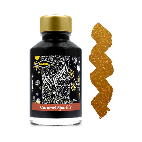 Caramel Sparkle - 50ml Diamine Shimmering Fountain Pen Ink