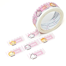 Load image into Gallery viewer, Wonton in a Million - Boba Shop - Date Covers Washi (1&quot; PERFORATED, 15MM)