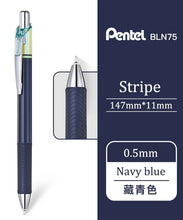 Load image into Gallery viewer, Pentel Energel Clena 0.5mm - Various Ink Colours (color: Blue Pen-Blue Ink)