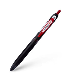 Zebra Sarasa Dry Gel Pen 0.5 mm - Various Ink Colours (barrel colour: Red Pen - Red Ink)