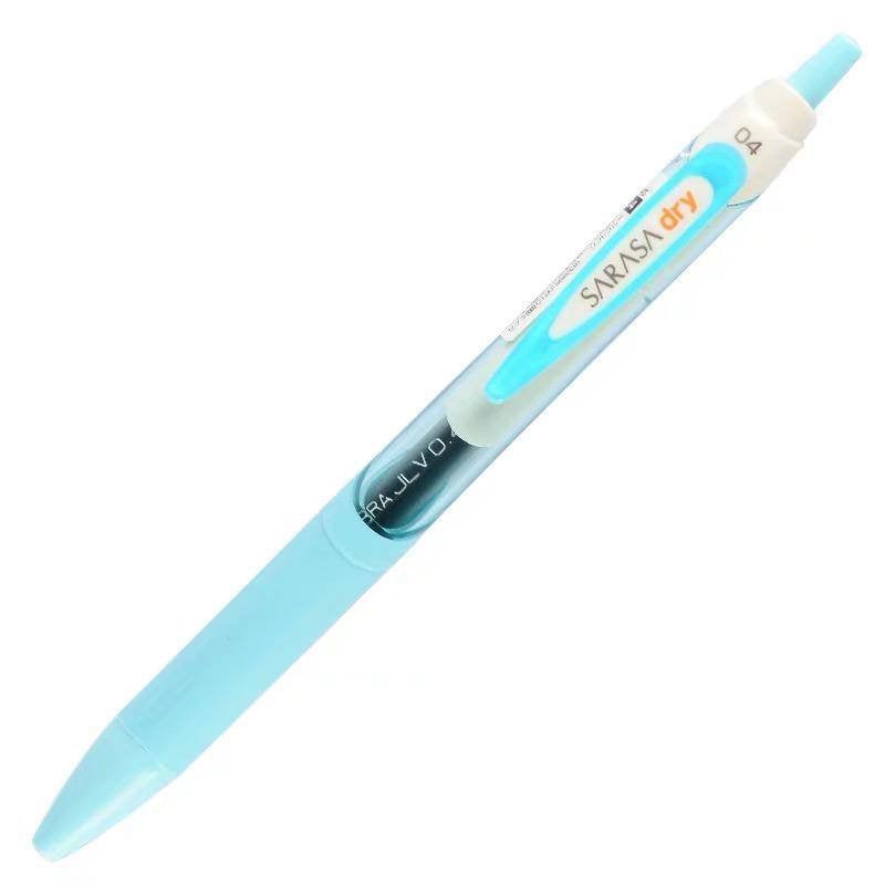 Zebra Sarasa Dry Gel Pen 0.4 mm - various ink colours (custom property: Soft Blue-Black Ink)