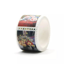 Load image into Gallery viewer, flower stamp washi tape