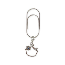 Load image into Gallery viewer, porcelain paperclip bookmark charm - wonton in a million