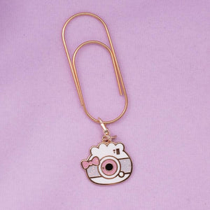 pajama party paperclip bookmark charm - wonton in a million