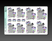 Load image into Gallery viewer, Shine Sticker Studio Luna Tombstone Box Stickers