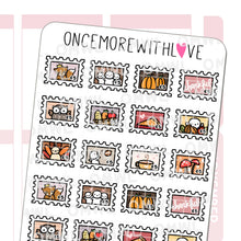 Load image into Gallery viewer, m653 - autumn stamps deco