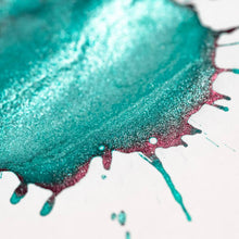 Load image into Gallery viewer, spearmint diva - 50ml diamine shimmering fountain pen ink