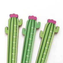 Load image into Gallery viewer, Wooden Cactus Ruler
