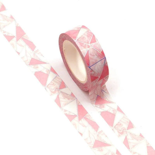foiled geometric washi tape