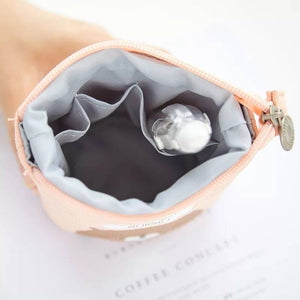 kawaii pastel bubble tea telescopic pencil case
