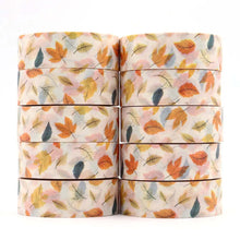 Load image into Gallery viewer, Autumnal Leaves Washi Tape