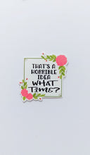 Load image into Gallery viewer, Sassy Sweary Floral Decorative Vinyl Sticker Pack