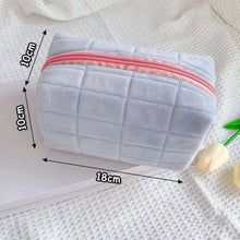 Load image into Gallery viewer, Colourful Pastel Large Capacity Plush Pencil Case
