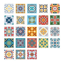 Load image into Gallery viewer, Moroccan Tile Style Journal Sticker Flakes