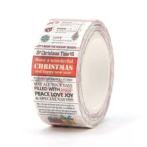 Christmas News Washi Tape