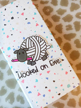 Load image into Gallery viewer, Hooked on Ewe Crochet Sheep Vinyl Decorative Sticker