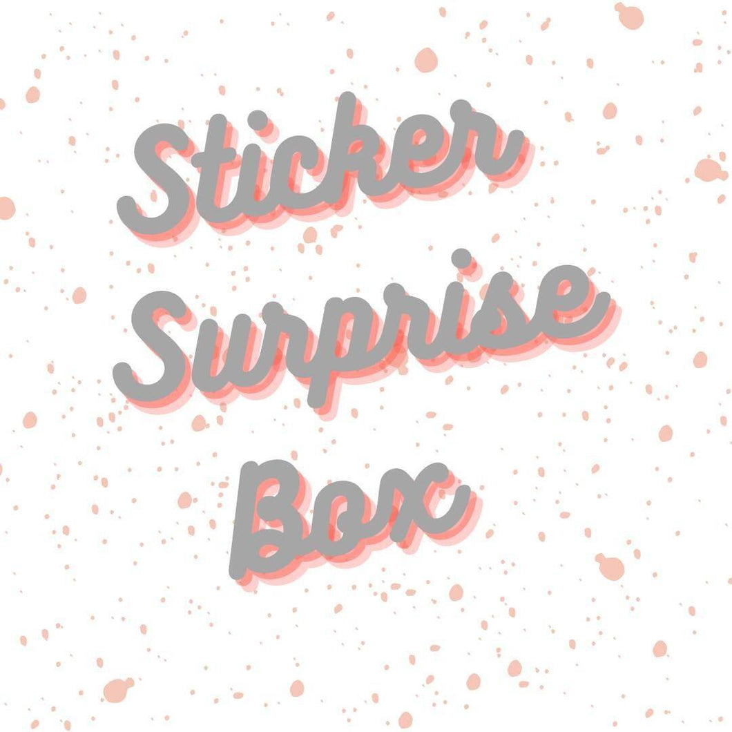 Surprise Sticker Blind Box, Sticker Surprise Gift Box