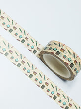 Load image into Gallery viewer, Gretel Creates Stationery Design Washi Tape With Gold Foil Detailing