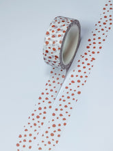 Load image into Gallery viewer, Minimal Neutral Polka Dot Washi Tape  - 2023 Advent Box - Day 2