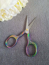 Load image into Gallery viewer, Rainbow Crafting Scissors, Crochet &amp; Knitting Scissors