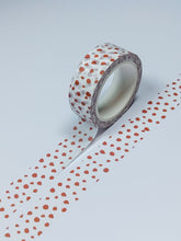 Load image into Gallery viewer, Minimal Neutral Polka Dot Washi Tape  - 2023 Advent Box - Day 2