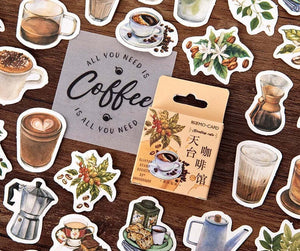 Coffee Sticker Flakes