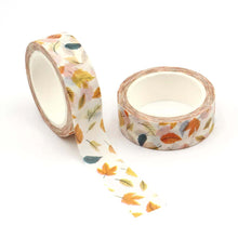 Load image into Gallery viewer, Autumnal Leaves Washi Tape