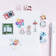 Load image into Gallery viewer, Travel Sticker Flakes, Holiday Planner Stickers, Vacation  Scrapbooking Stickers