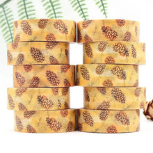 Load image into Gallery viewer, Autumn Pinecone Washi Tape