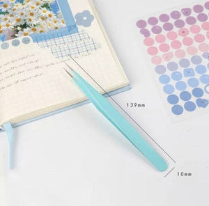 Pastel Precision Fine Tip Crafting Tweezers