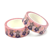 Load image into Gallery viewer, Moon &amp; Star Dream Catcher Washi Tape, Gold Foil Star Decorative Tape
