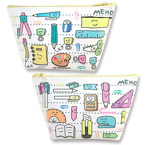 Okutani Kawaii Stationery Pattern Pouch