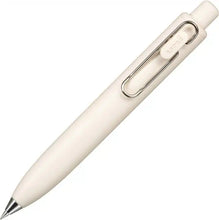 Load image into Gallery viewer, A Uni-Ball One P - Pocket Pen with a metal clip on a white surface.