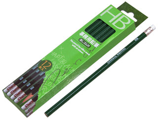 HB Pencils with Eraser - 12 pieces