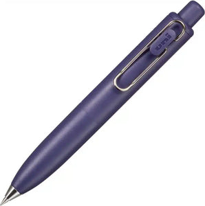 A Uni-Ball One P - Pocket Pen in Various Colours with a metal clip.