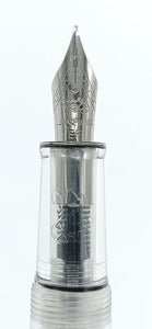 Jinhao Transparent Plastic Fountain Pen  992 - Fine Nib